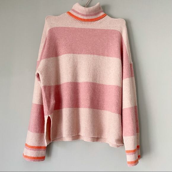 J. Crew Striped Turtleneck Sweater in Supersoft Yarn
#BD045 - Picture 2 of 6
